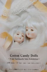   ◇次回開催◆ 【反町由紀 個展〜Cotton Candy Dolls〜】  3/9(月)〜15(日)  、3/12(木)〜17(火) 