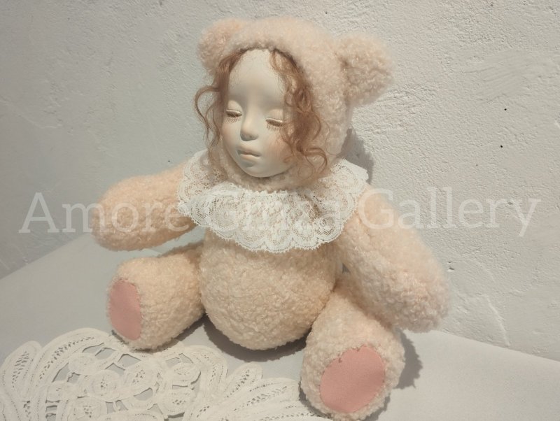 画像1: Pastel Bear（ピンク） (1)